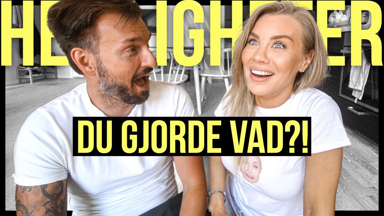 Anders och jag ber&auml;ttar HEMLIGHETER f&ouml;r varandra