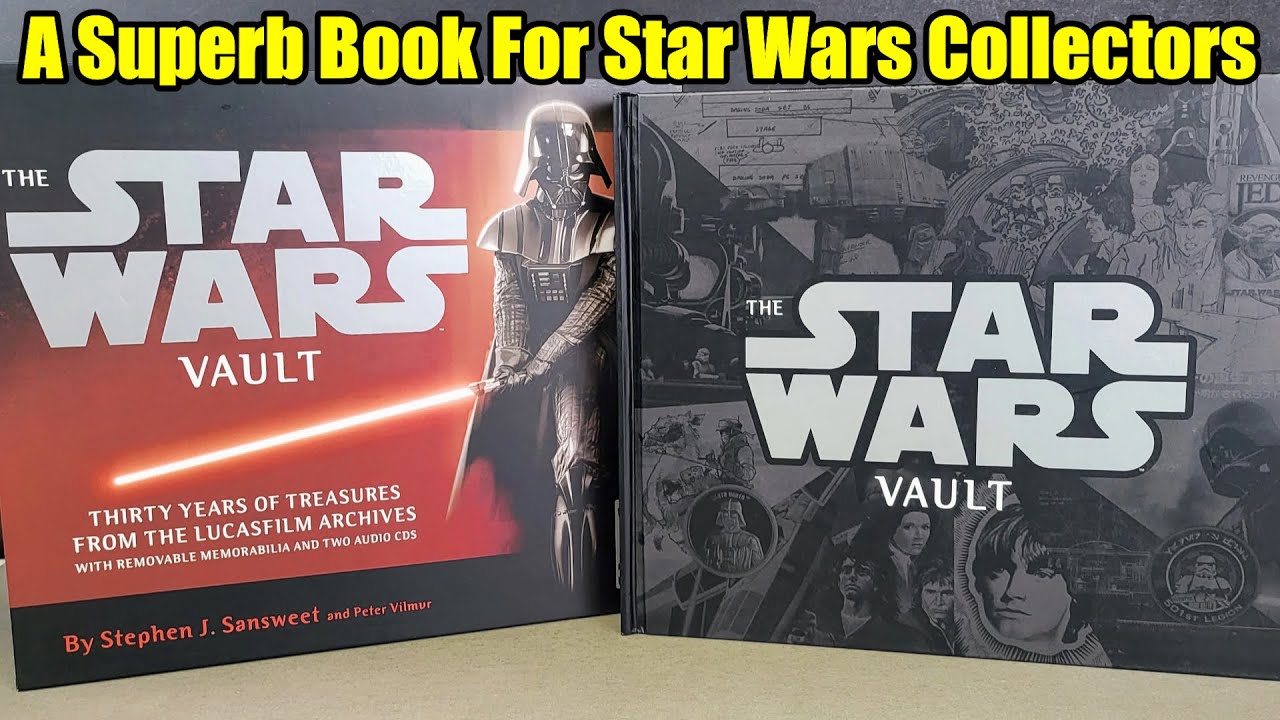 The STAR WARS Vault - by Steve Sansweet - What An AMAZING Book This Is!