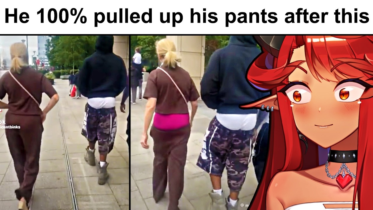 SHE JUST WALKED UP TO HIM LIKE THAT!? (r/Funnyvideos)