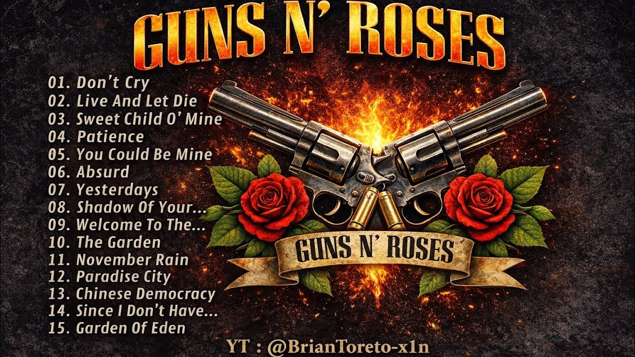 🔥 Guns N’ Roses Greatest Hits Full Album 2026 | Legendary Rock Songs of All Time 🎶 #gunnroses 
