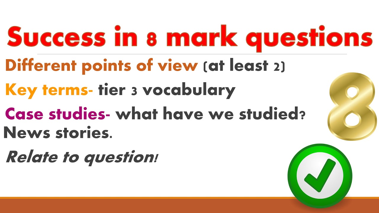 Revision-  question types