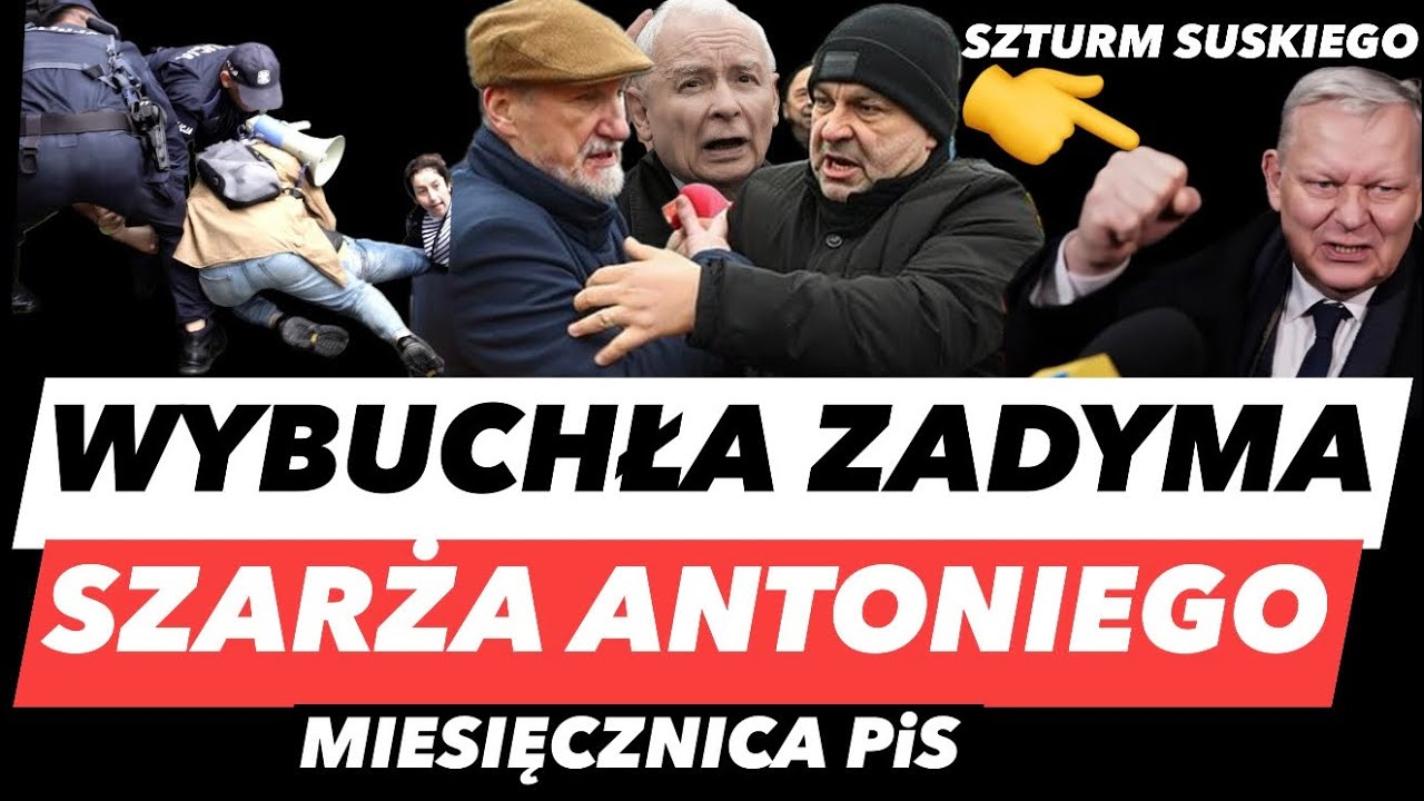 190. MIESIĘCZNICA SMOLEŃSKA❗️Awantura wymknęła się spod kontroli &ndash; Macierewicz zn&oacute;w SZOKUJE