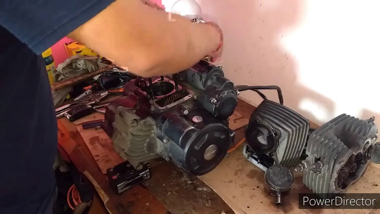 Desarmé de motor Italika FT 180