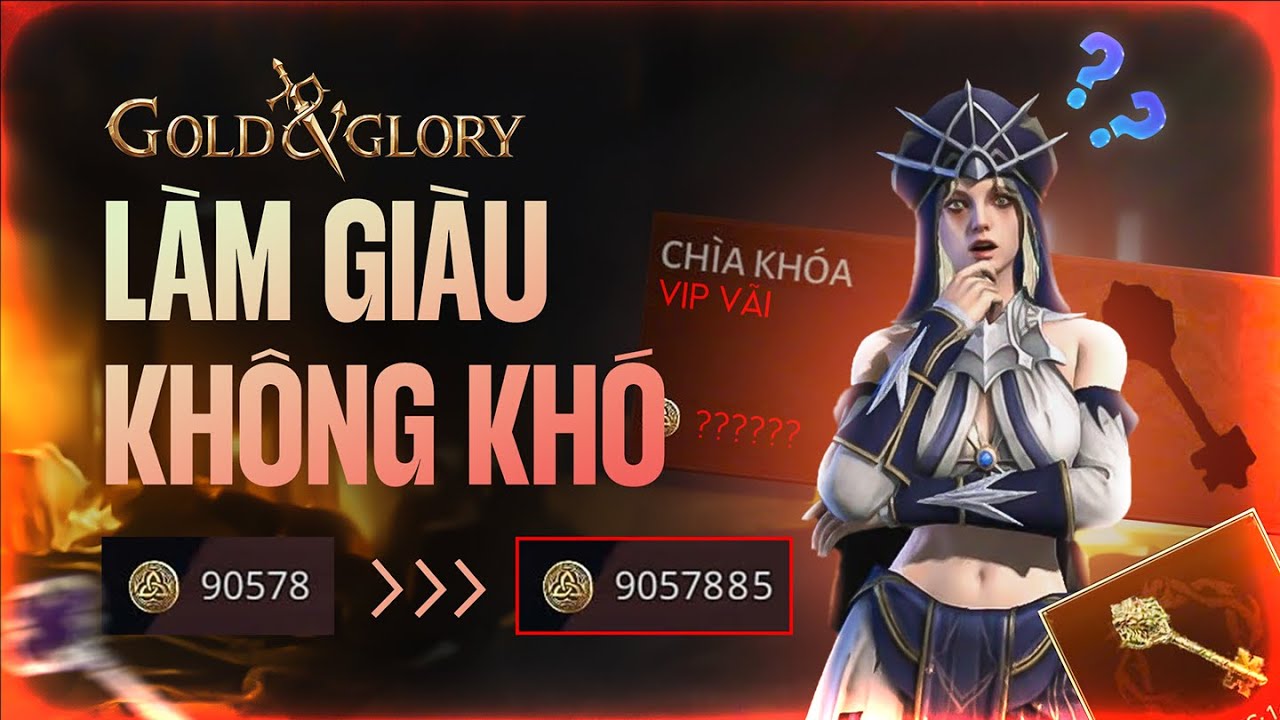 Gold and Glory | Quá lãi với cái chìa khóa này?????