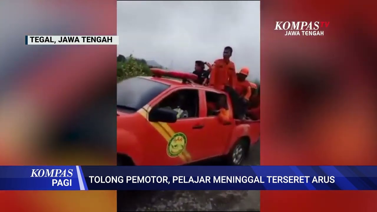 Tolong Pemotor, Pelajar Meninggal Terseret Arus Banjir