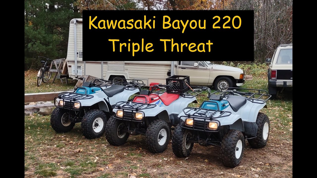 Kawasaki Bayou 220 снова