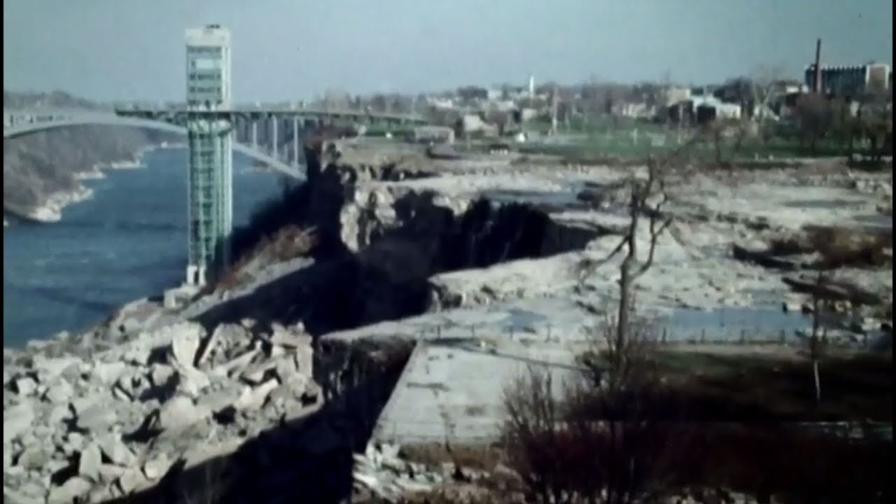 Il y a 50 ans, des chutes Niagara asséchées | Découverte