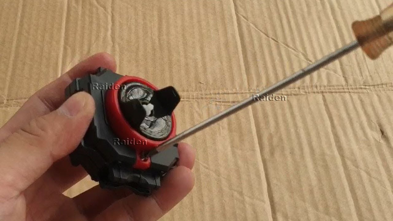 reassemble the beyblade burst ripcord launcher LR. Bongkar pasang launcher kiri kanan
