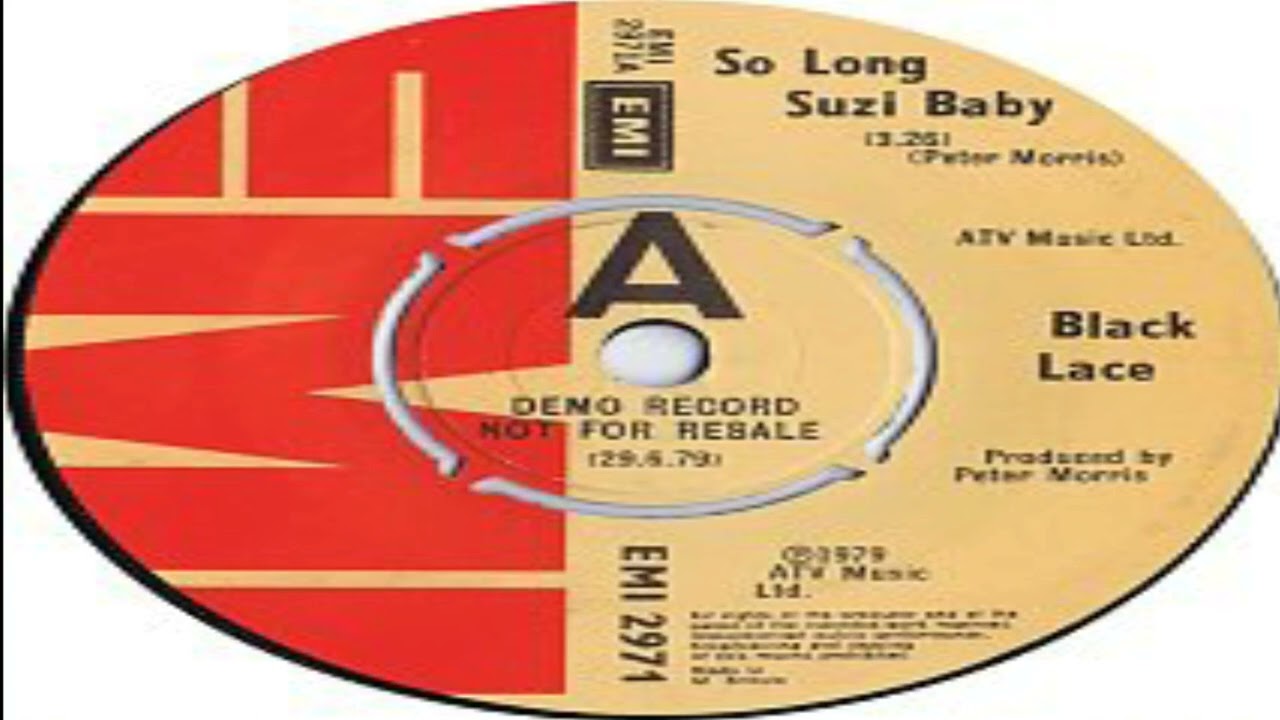 Black Lace   So Long Suzi Baby A Side 1979