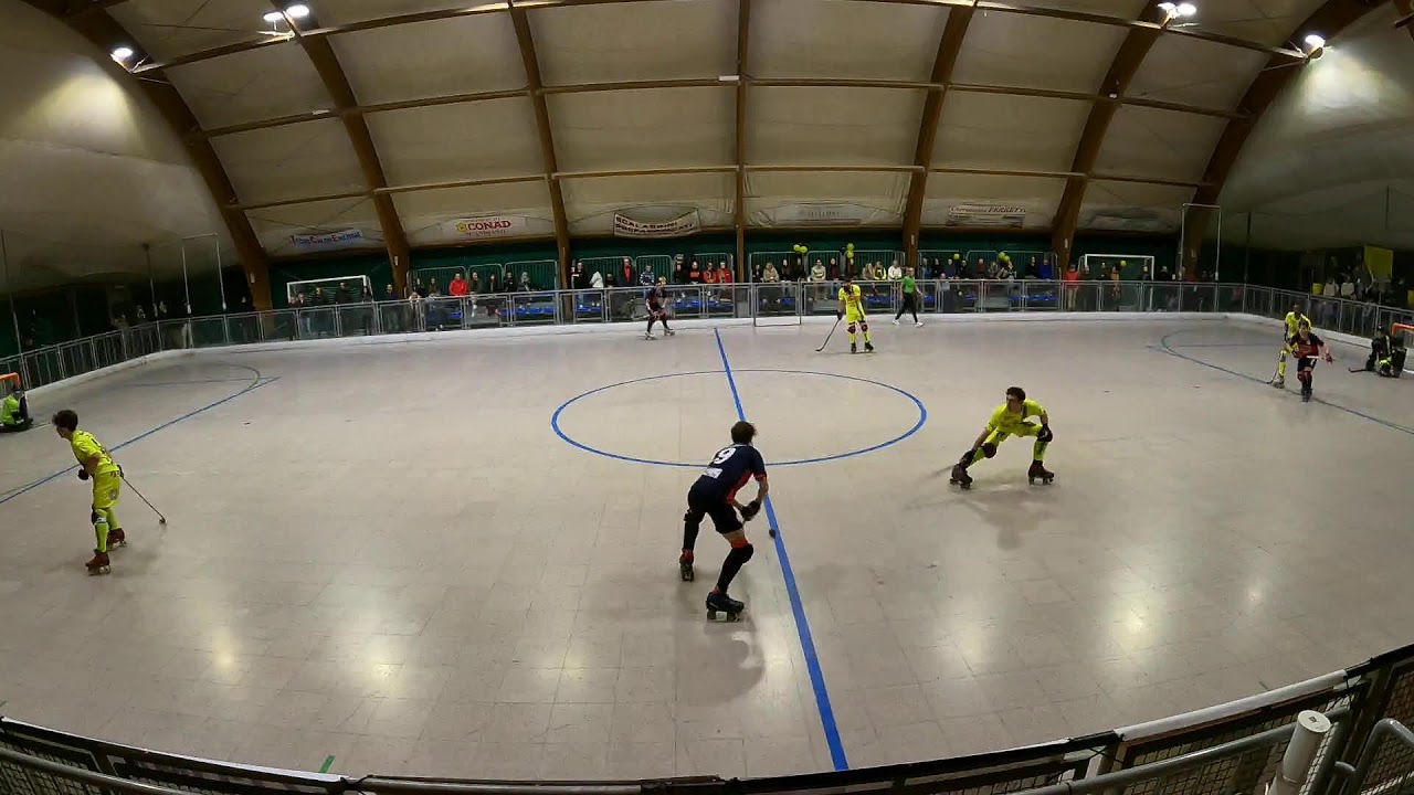 Serie B semifinale coppa Italia Rotellistica Scandianese Vs Roller Primo Tempo