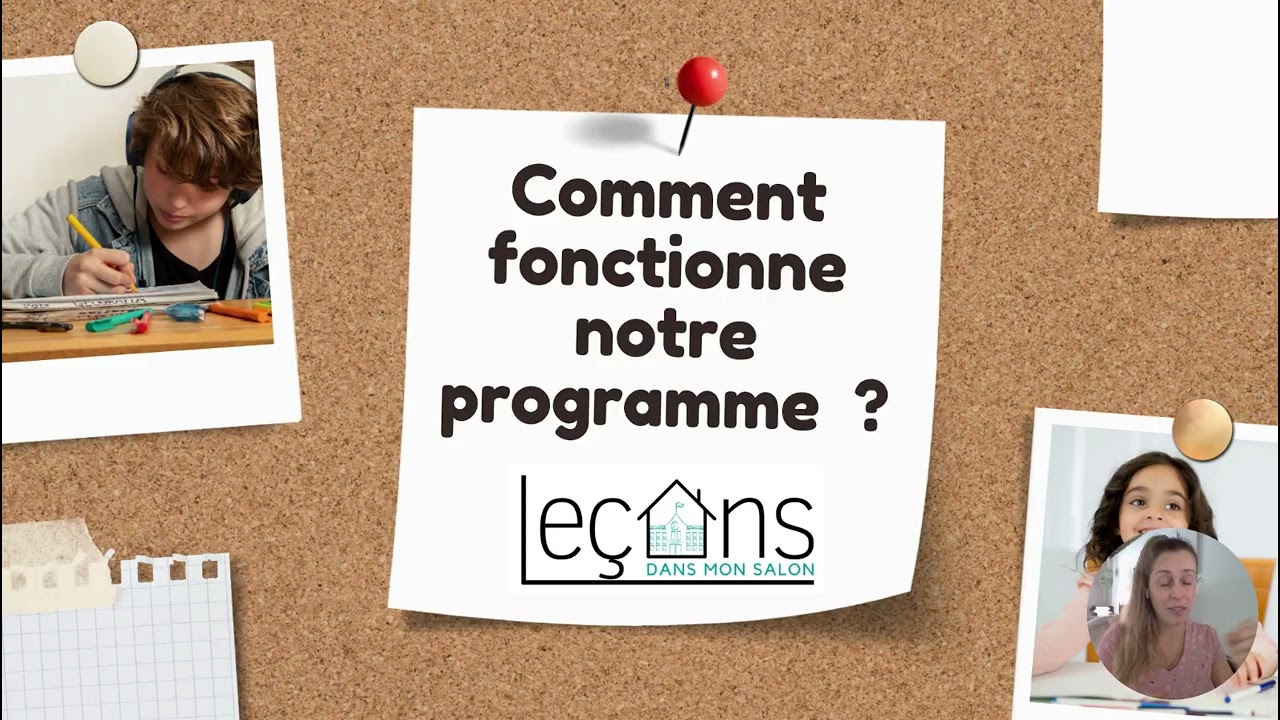 Rencontre d'information 2026 2027 - Leçons dans mon salon - École maison