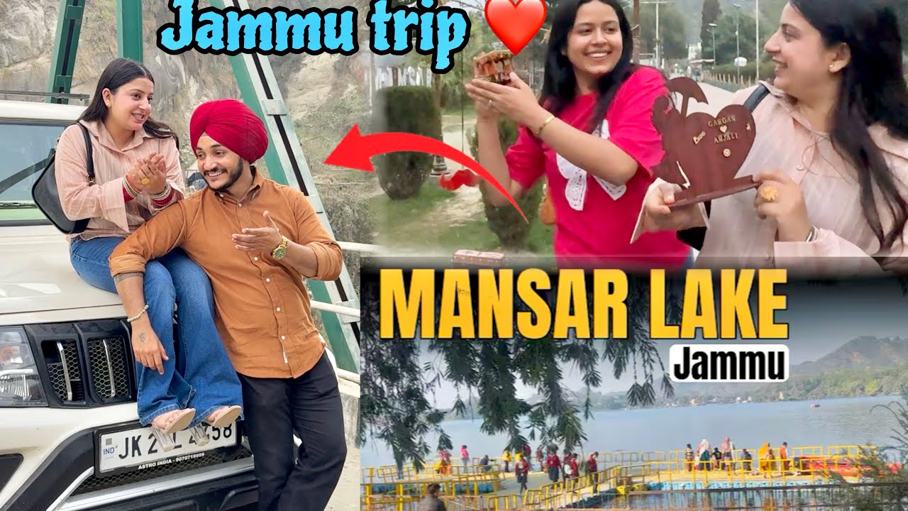  Aaj asi gye bua ghr Jammu ❤️Mansar lake (Jammu the city of temple)❤️