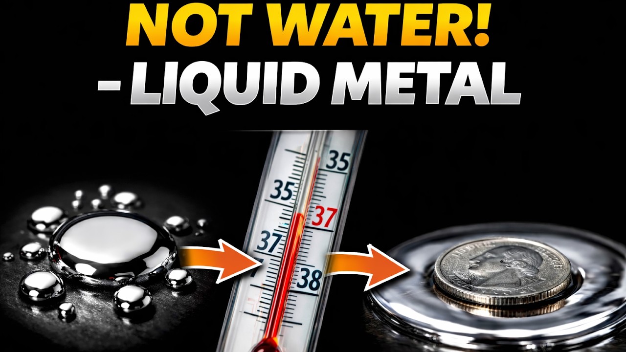 Жидкая ртуть – единственный металл, который течет как вода | #SciAmaze #mercury