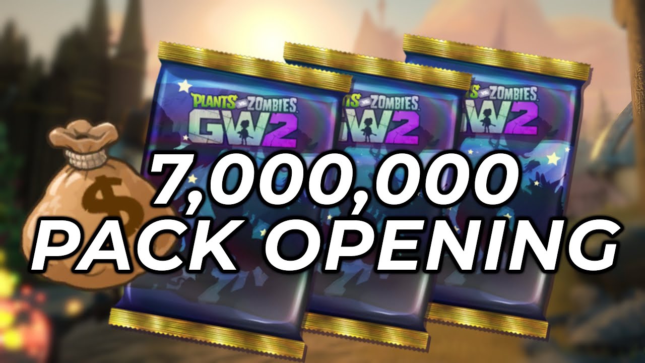 BIG PACK OPENING 1 , 7 MILLION COINS 🪙 |  Plants vs Zombies Garden Warfare