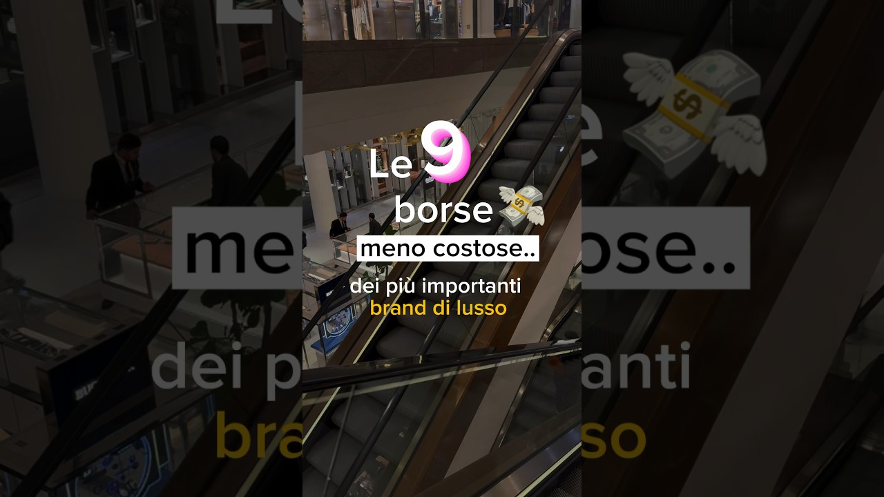 LE 9 BORSE DI LUSSO MENO COSTOSE 👜🤍 quale scegliereste ? #borse #borsedilusso #borsadilusso