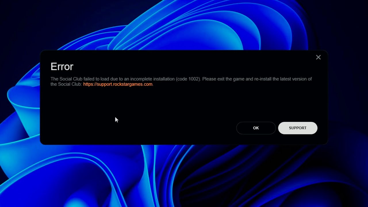 How to fix Rockstar Launcher Error (Code 1002) 2024