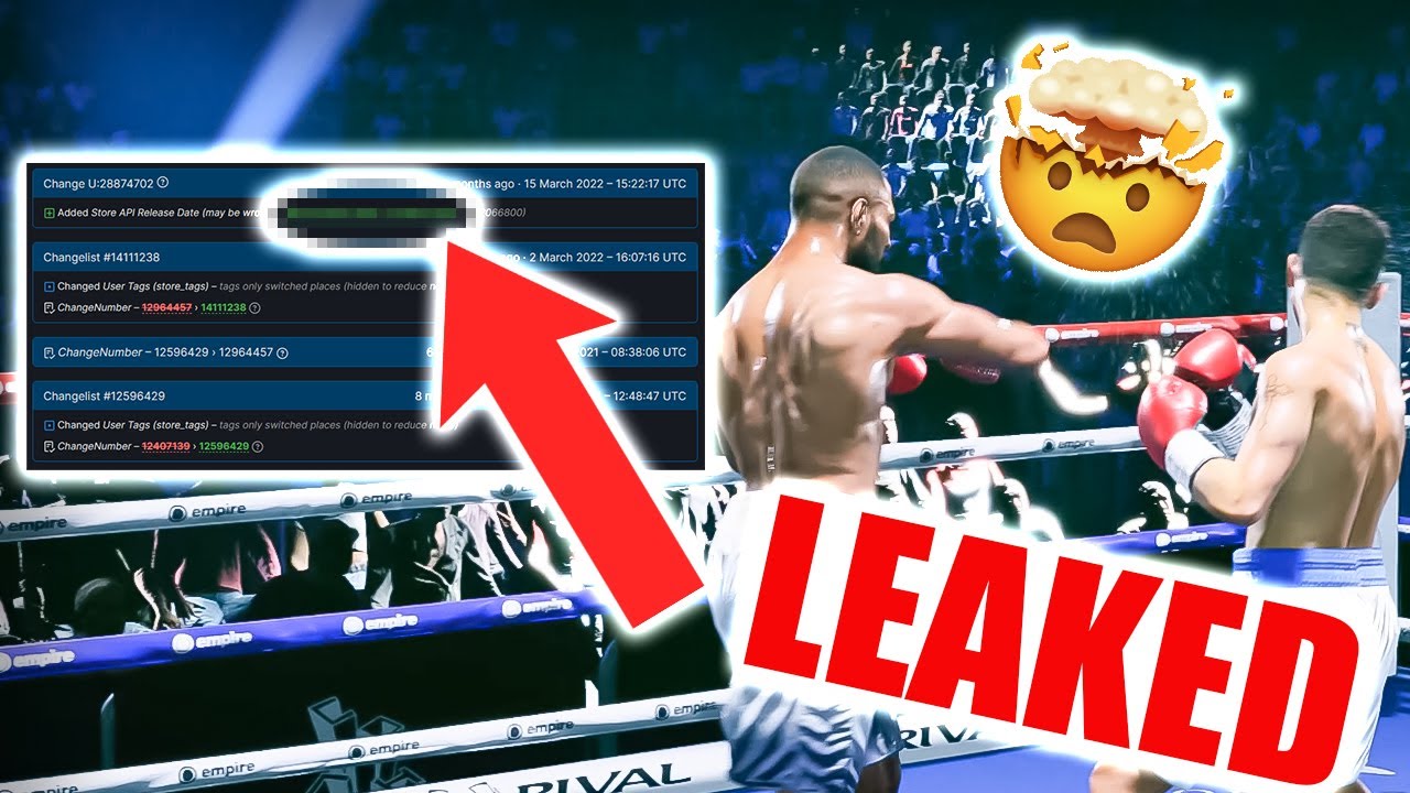 Release date has been LEAKED!! for Esports Boxing Club?? (ESBC)