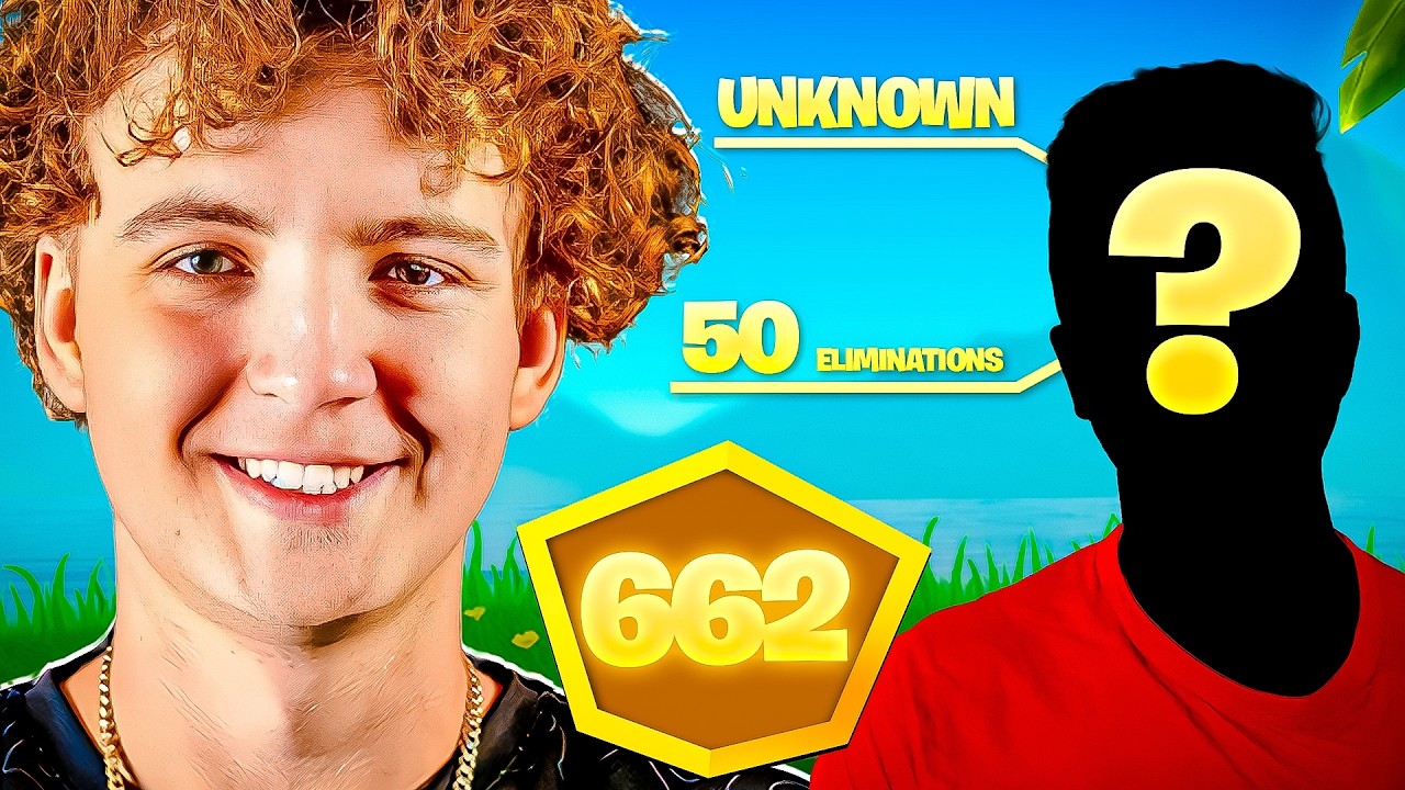 I Won FNCS Tournament With *THIS* Unknown Kid!