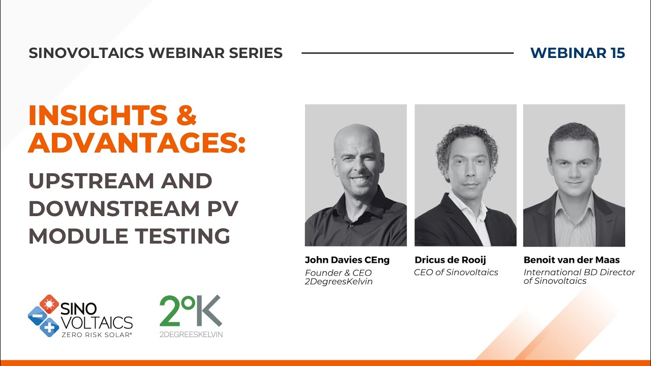 Maximize Solar ROI: Upstream & Downstream PV Module Testing | Webinar #QA
