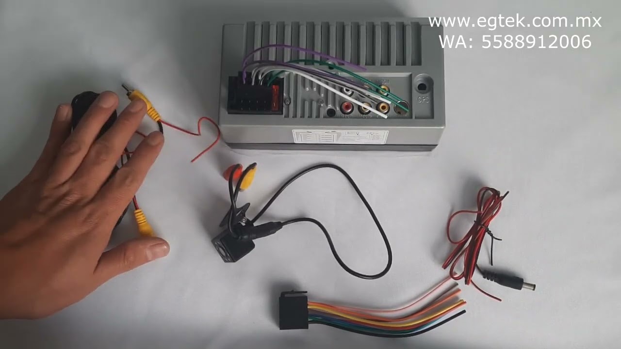 EXPLICACIÓN CONEXIÓN AUTOESTEREO DOBLE DIN AA