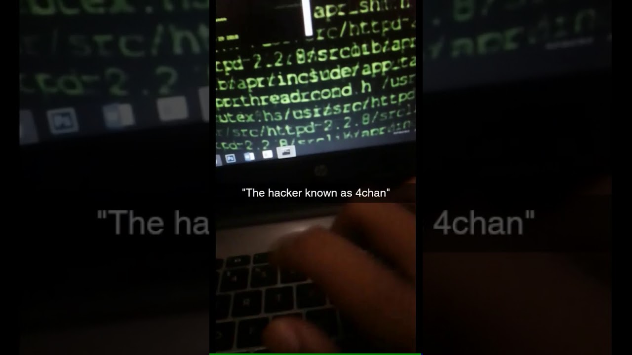 The hacker known as 4chan