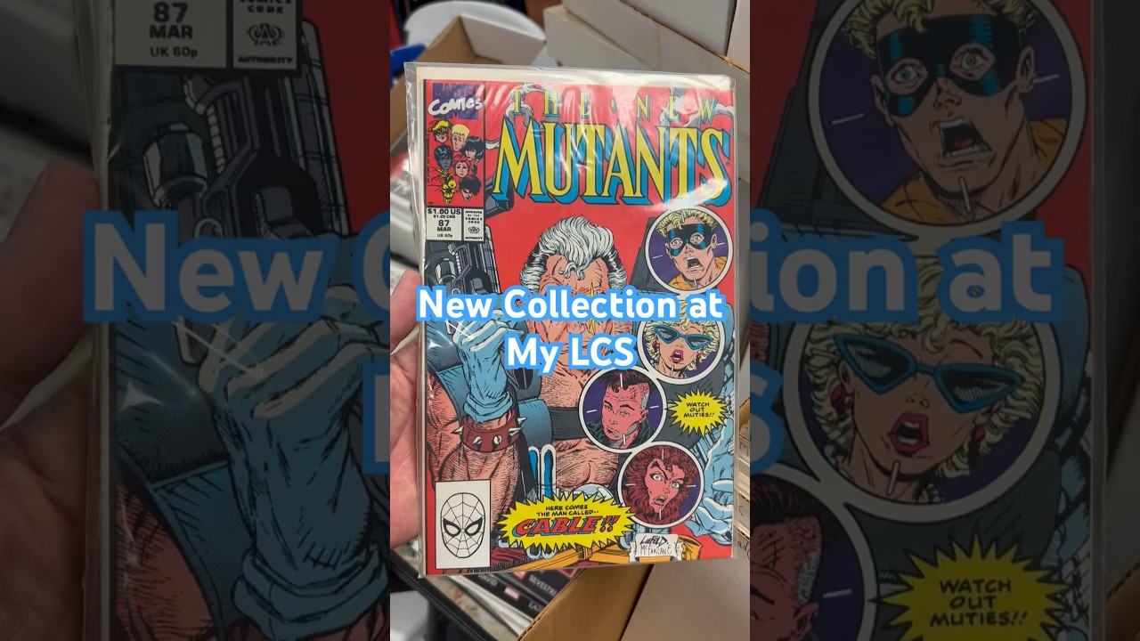 Local Comic Book Shop let me help them process a new collection!
