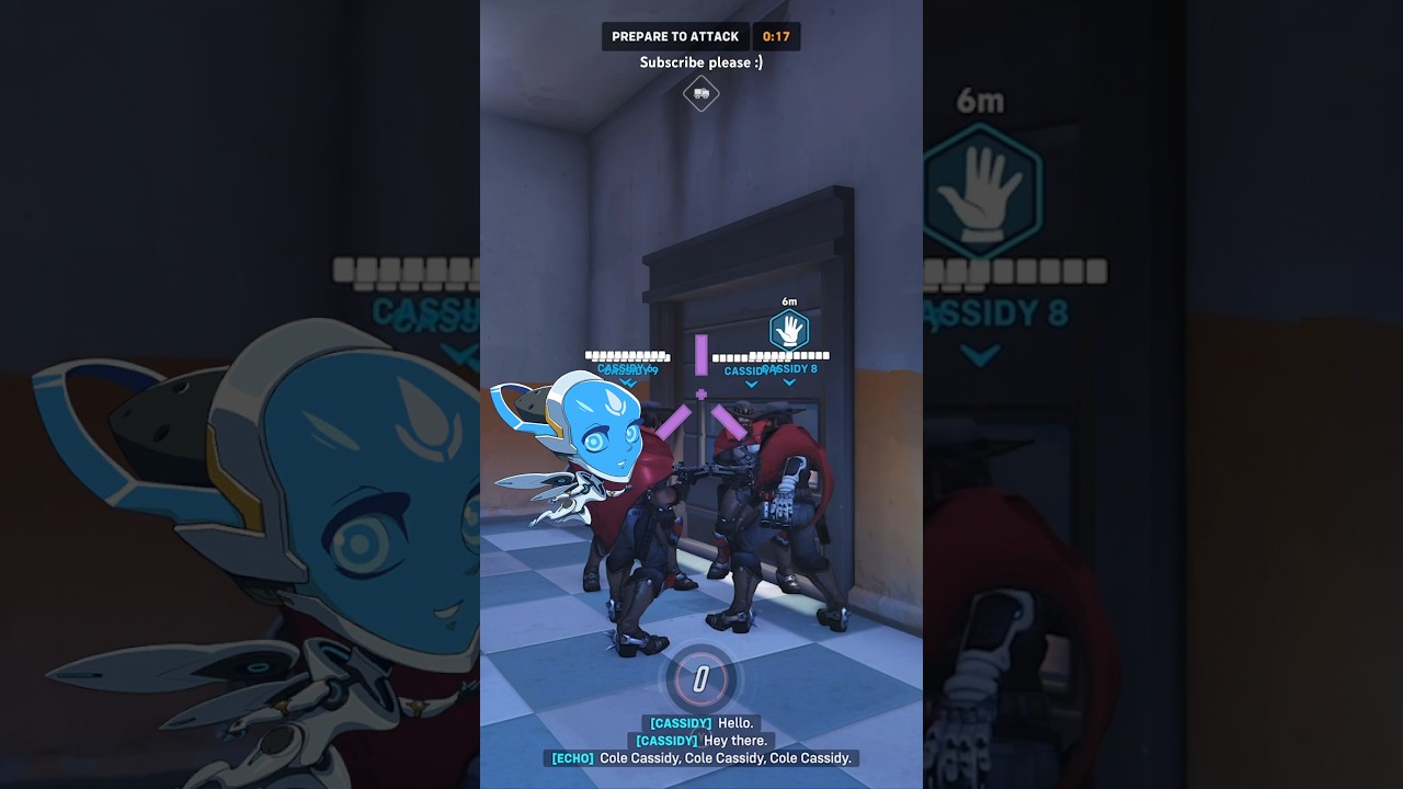 (Another) Echo and Cassidy interaction - Overwatch 2