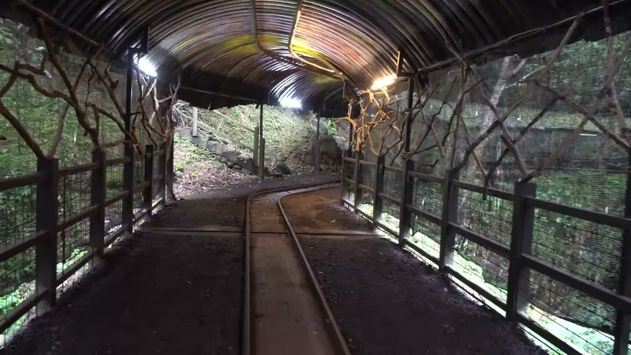 台湾　猴硐貓村　「猴硐坑休閒園區」トロッコ列車 走行動画 2