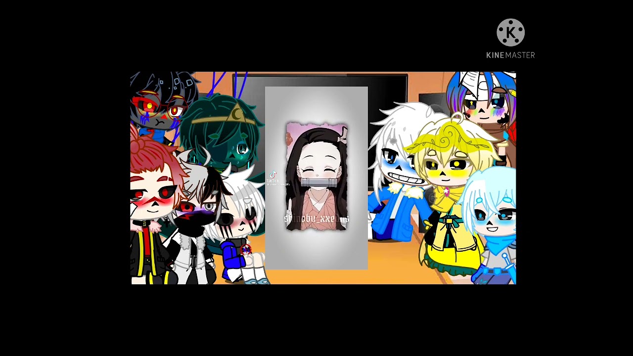 Sans au reacts to y/n as nezuko (and y/n ( nezuko) vs Daki) . Here you go afton tamura