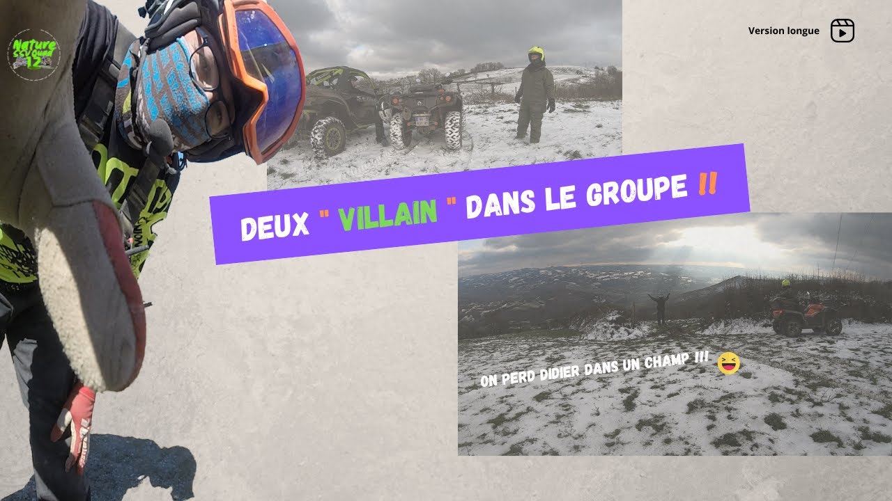 Premiere sortie avec Mag et Alain neige V2