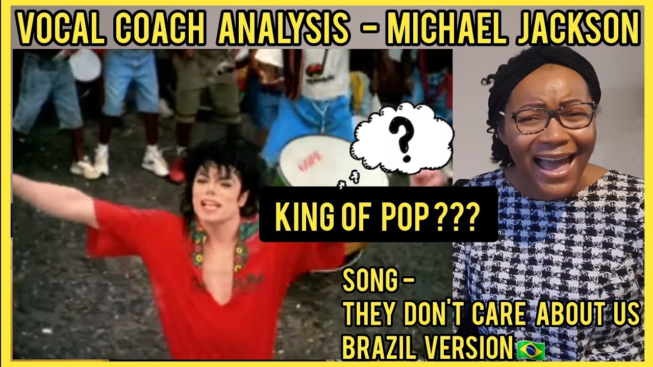 Vocal Coach Analysis - Michael Jackson THEY DONT CARE ABOUT US (BRAZIL VERSION)   #michaeljackson