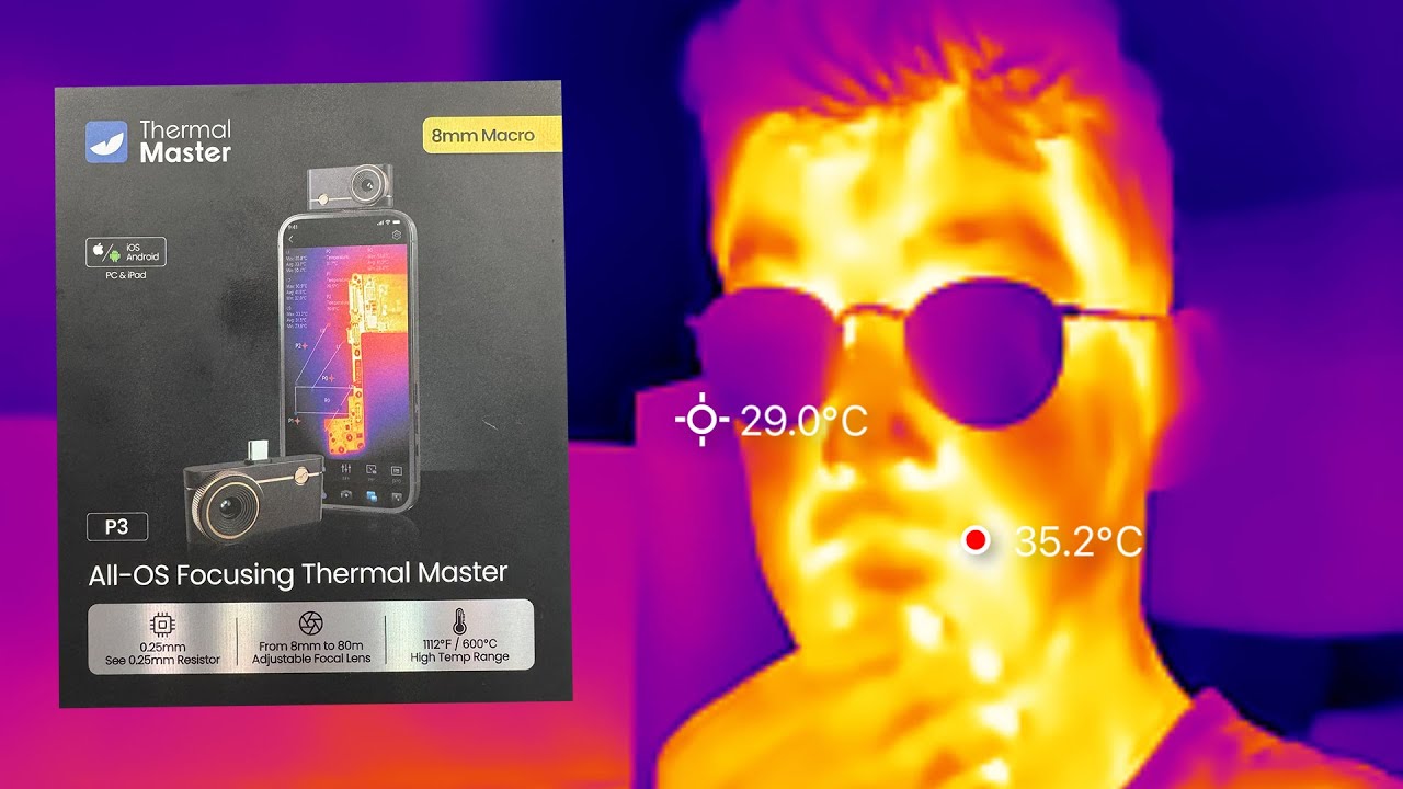 Kamera termowizyjna z CHIN?! TEST Thermal Master P3
