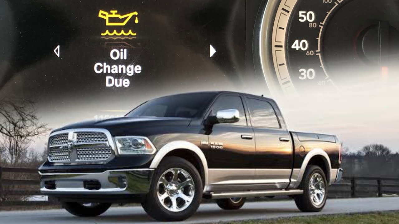 Como reiniciar vida de aceite ram 1500 2013-2019 5.7 HEMI 100%