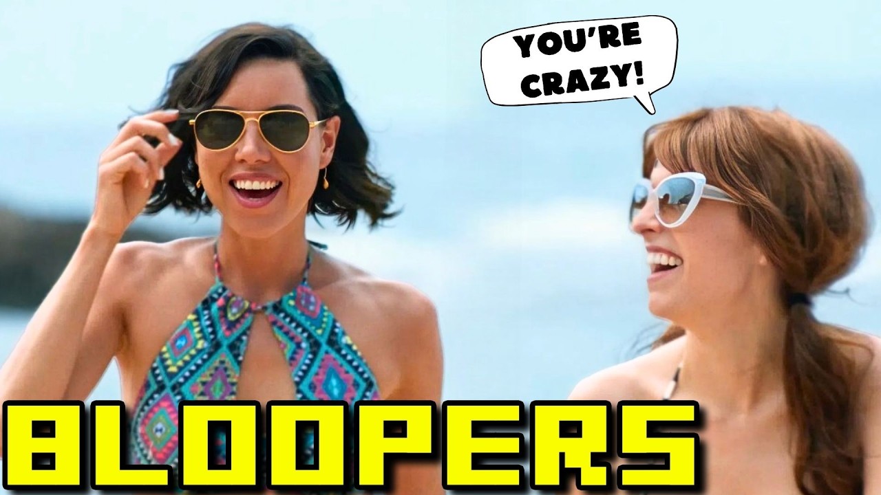 HILARIOUS AUBREY PLAZA BLOOPERS | Operation Fortune, Parks and Recreation, The To Do List
