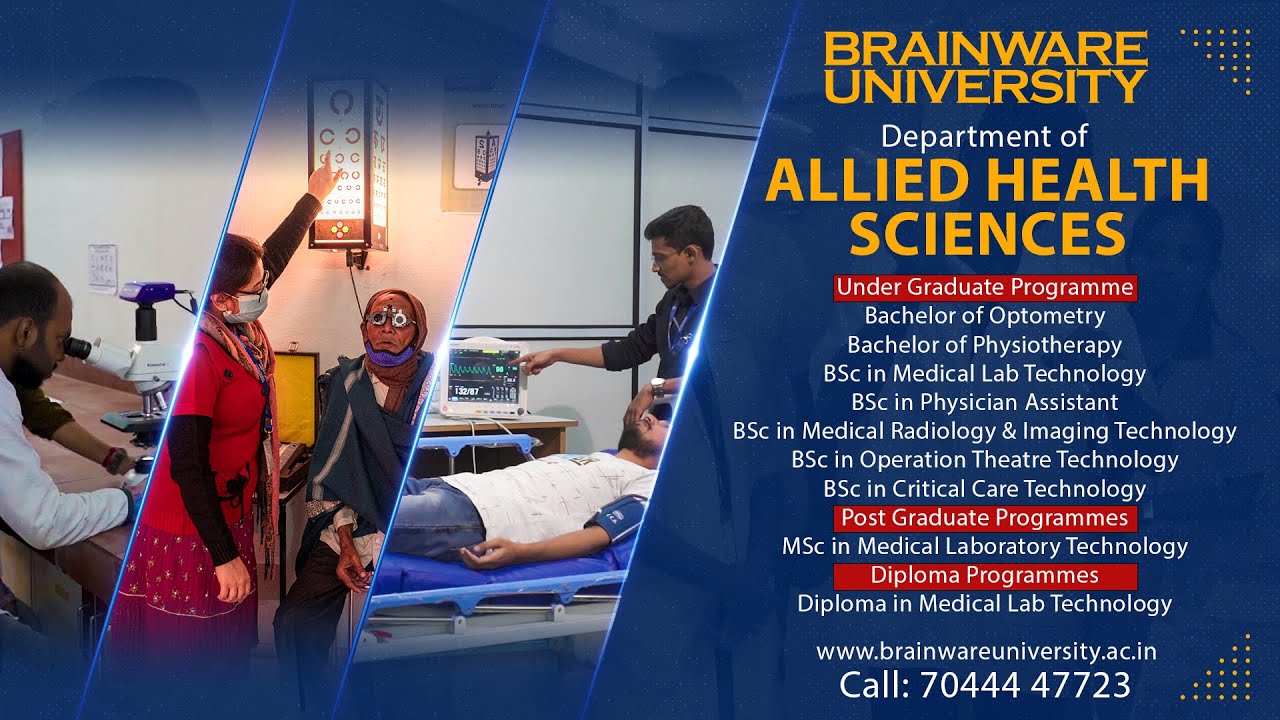 Department of Allied Health Sciences | Admission Open 2024 | Brainware University