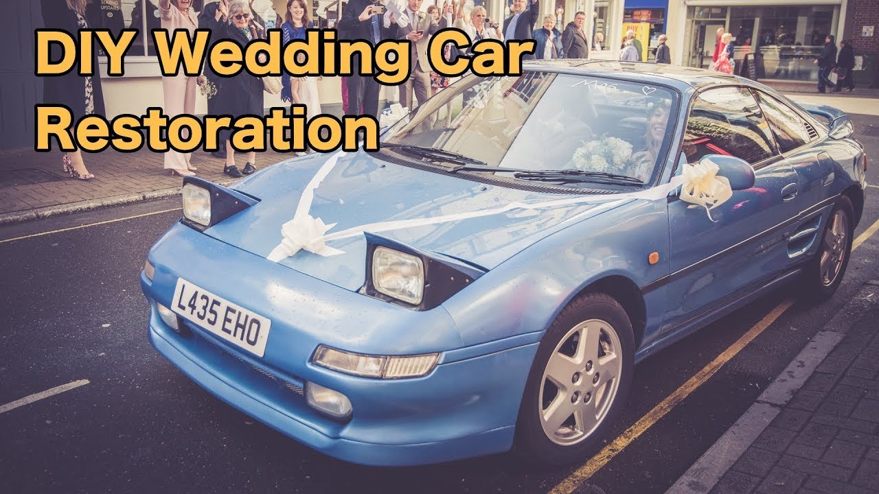 Toyota MR2 Restoration Project Time Lapse - 10 Months in 10 Minutes