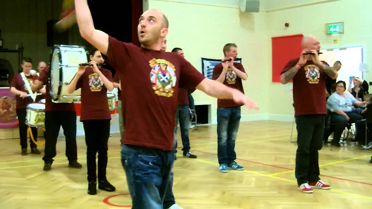 Pride of Motherwell F.B @ Andrew Murphy Memorial F.B Culture Day 31st Jan 2015 Part 5