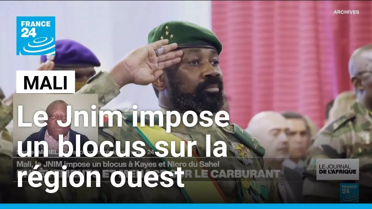Au Mali, le Jnim impose un blocus sur les villes de Kayes et Nioro du Sahel • FRANCE 24