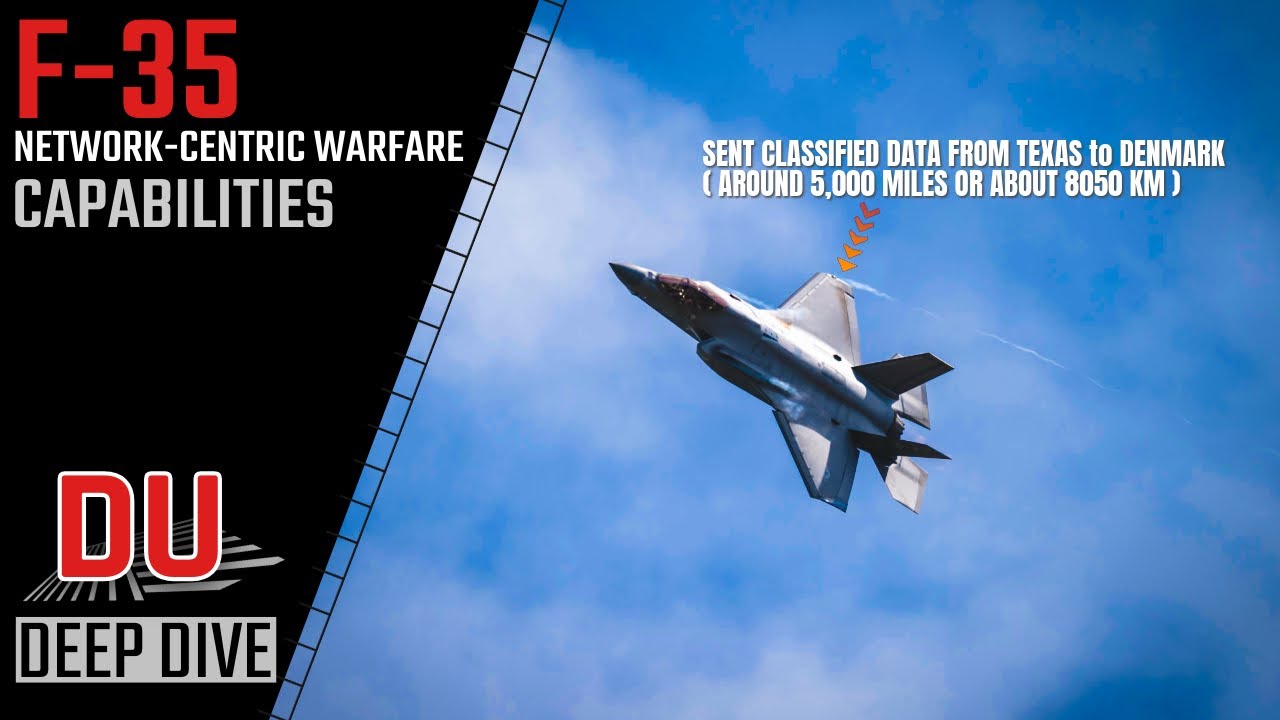 How the F-35 demonstrated its extreme Network-centric warfare capabilities?