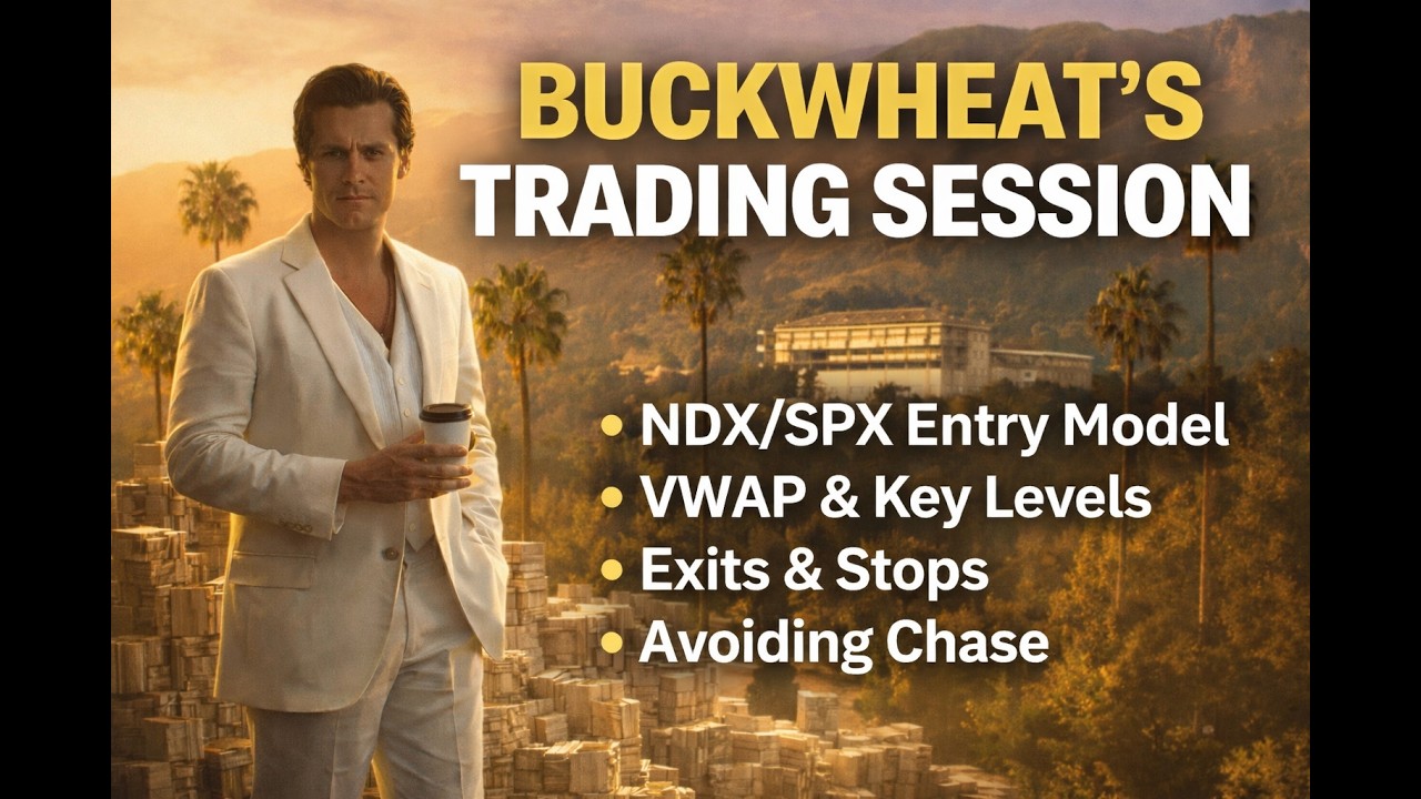 Buckwheat’s NDX/SPX Trading Strategy | VWAP, Key Levels & Trade Execution