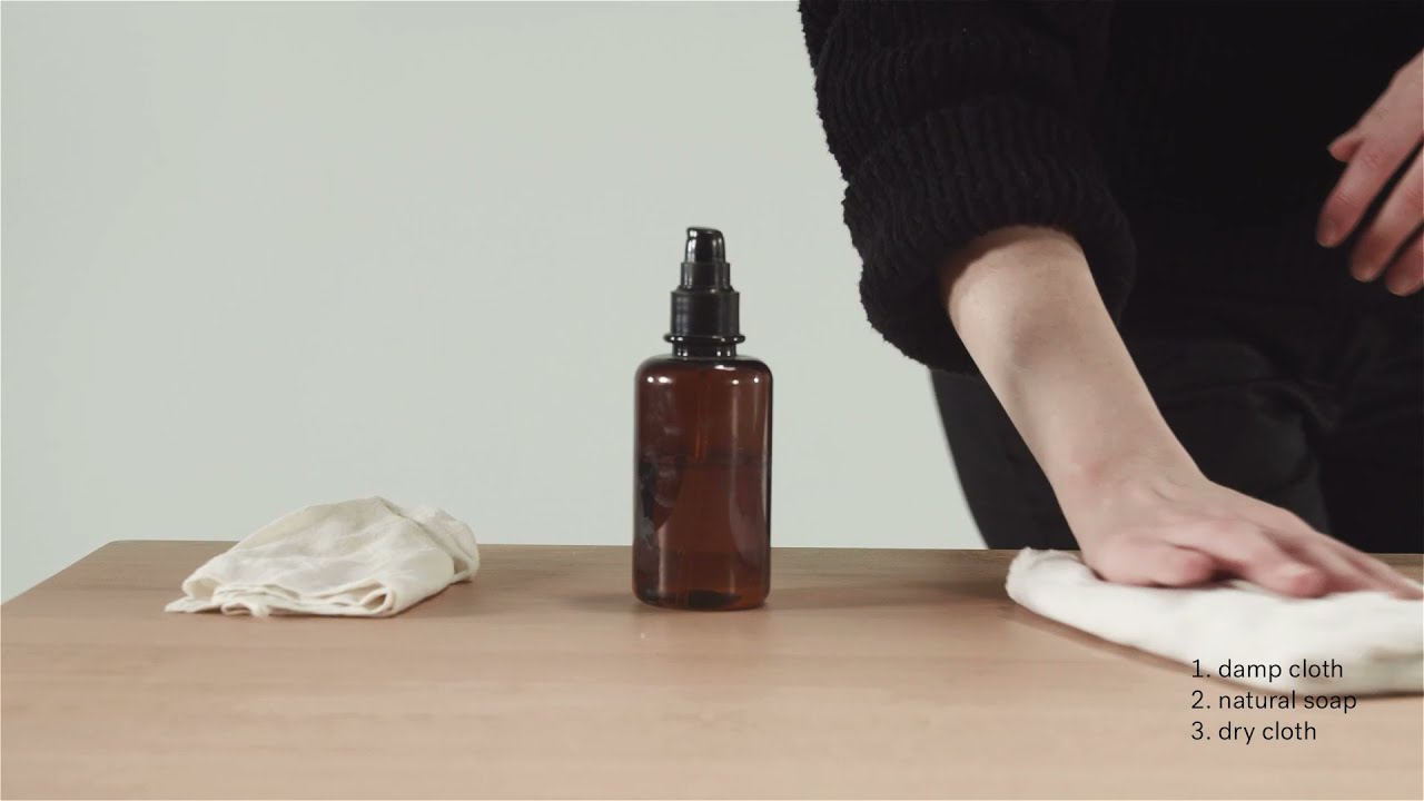 Ethnicraft | How to : care instructions for Oak oiled Ethnicraft products