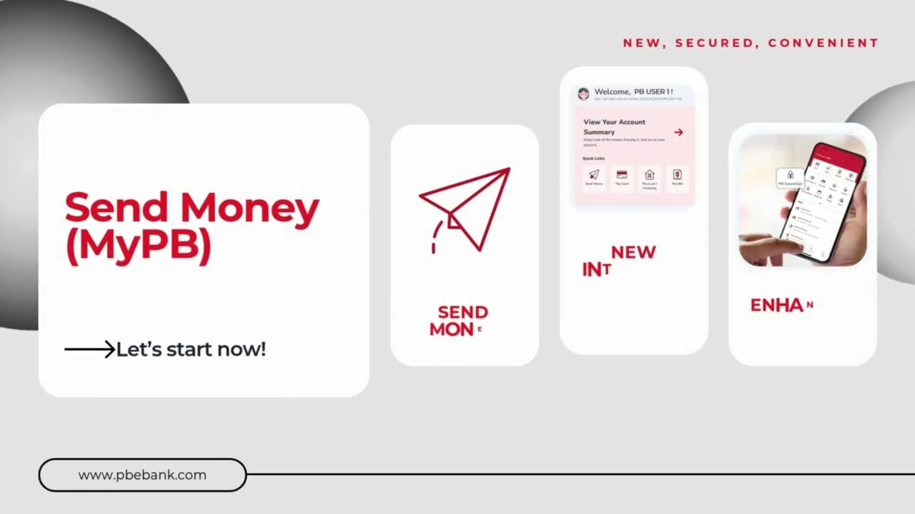MyPB Guide - Send Money (MyPB)