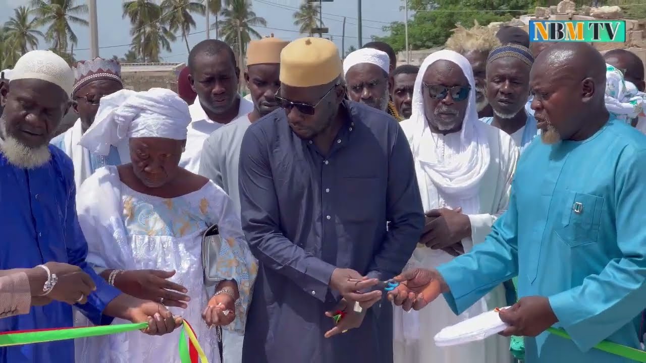 Cérémonie d'inauguration  du pont EL HADJI ABDOU KHADRE NDIAYE à DIONEWAR