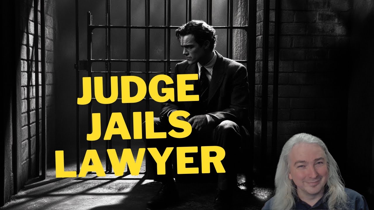 Judge Throws Lawyer In Jail -- Was It Fair?