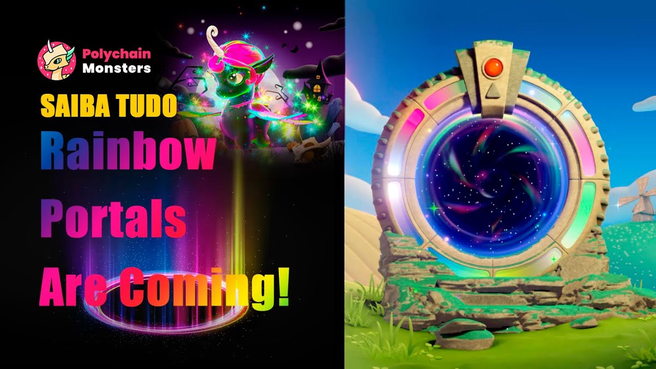 Polychain Monsters: Os portais do arco-&iacute;ris est&atilde;o chegando! Guia  Completo dos Rainbow Portals