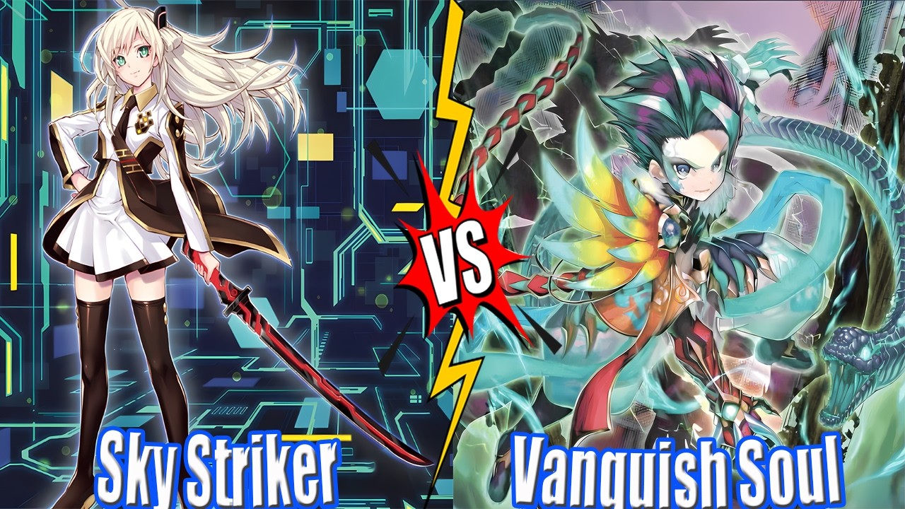 Sky Striker vs Vanquish Soul K9 & Vanquish Soul K9 vs Branded Dragon - NEW BANLIST DB Yu-Gi-Oh!