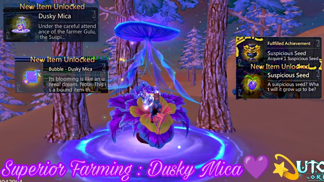 Superior Farming : Dusky Mica💜☂️ | Utopia Origin | PVE702 #utopia #pve702 #duskymica