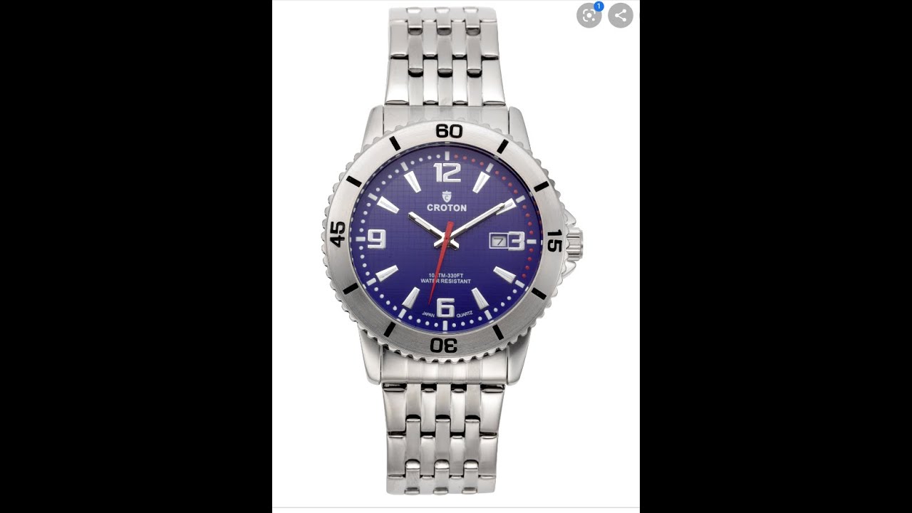 CROTON AQUAMATIC QUARTZ
