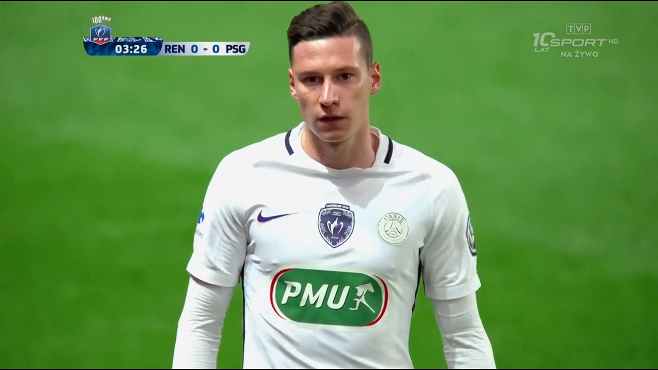 Julian Draxler vs Rennes (Away) 1/2/2017 HD 720p 50fps