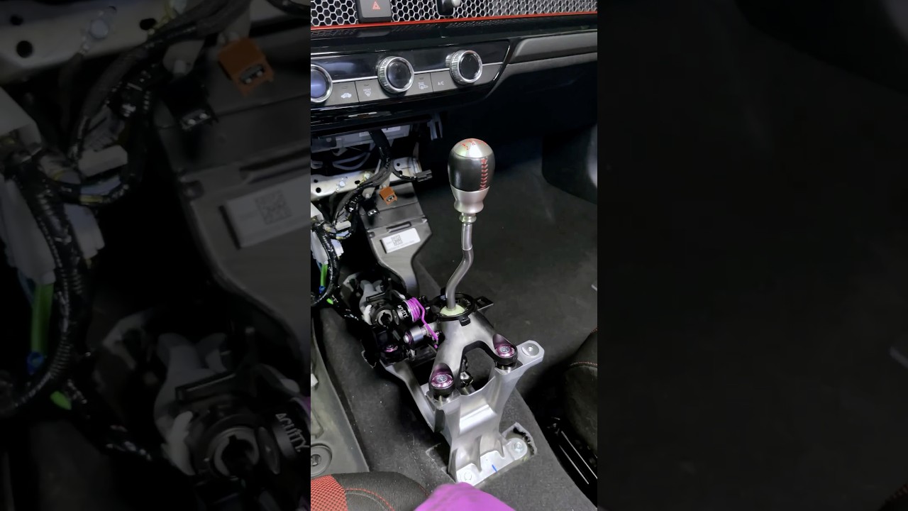 ACUiTY Stage 2 Shift Kit 🤝 OEM 11th Gen Honda Civic Shifter